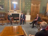 MEETING IN LONDON WITH FOREIGN SECRETARY, AS PICARDO AND GARCIA HOLD EU TREATY TALKS